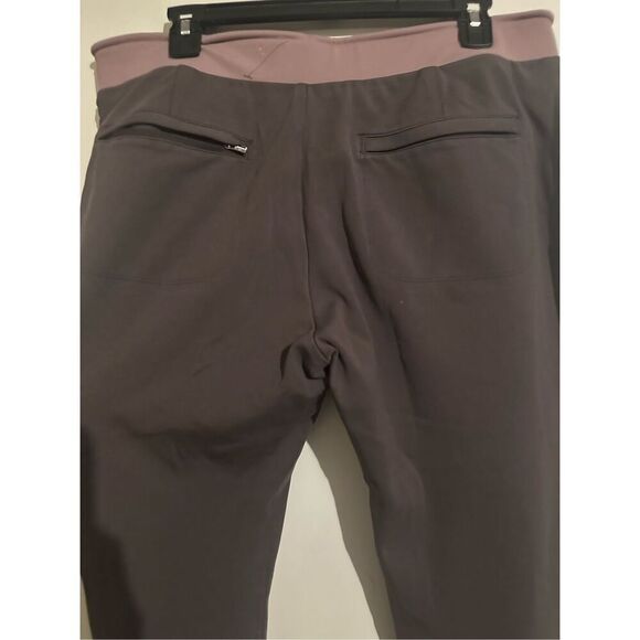 ATHLETA Hermosa Pant Women's Size L Large In Shale Pink Slit Ankle Excellent! - Picture 6 of 7